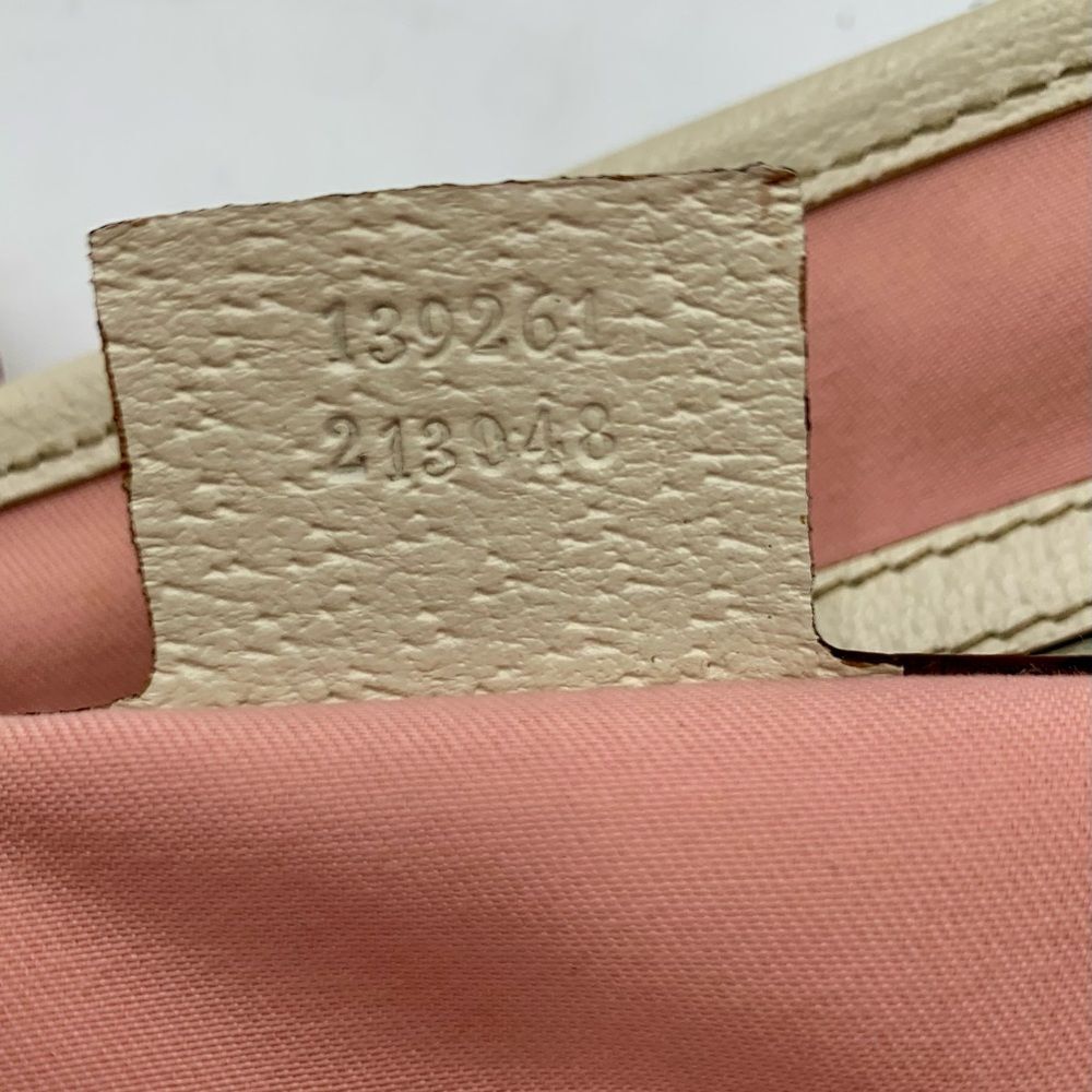 Auth Gucci Jolicoeur Pink Mini Canvas Tote with Charm - Picture 5 of 16